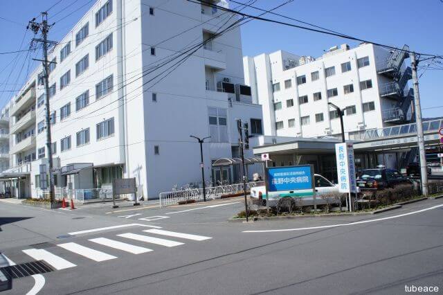 長野中央病院 約850m(徒歩11分)