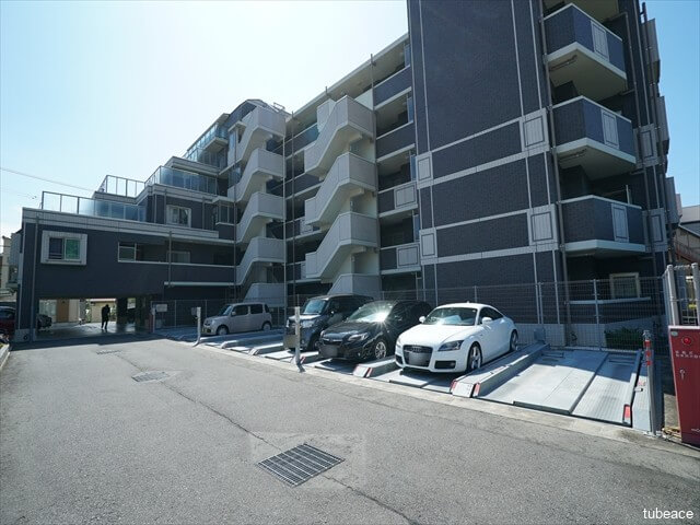 シーズガーデン長野城山・外観・駐車場
