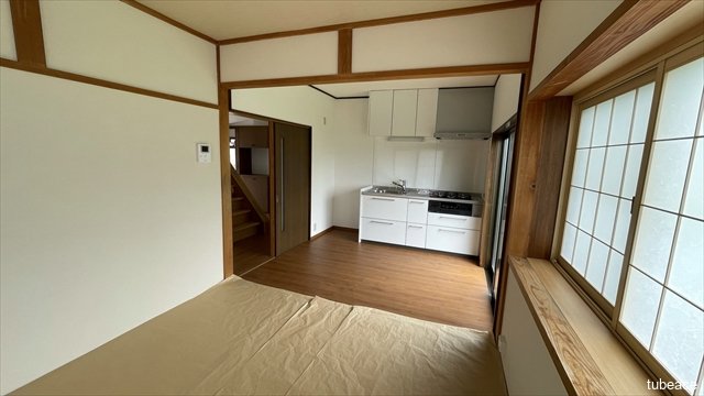 ダイニングキッチンと約4.5帖の和室をつなげてより広々とした空間を作ることもできます。