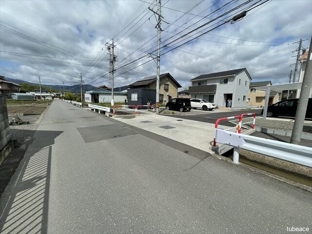 前面道路