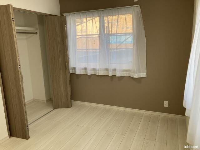 収納スペースが豊富でお部屋がスッキリ快適です。