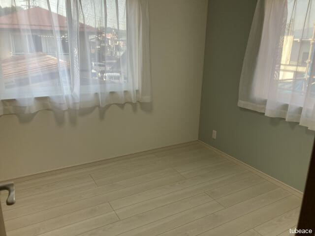 2面採光で明るく気持ちのよい風を感じられます。