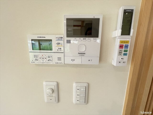 TVモニターでお部屋から来客を確認できます。