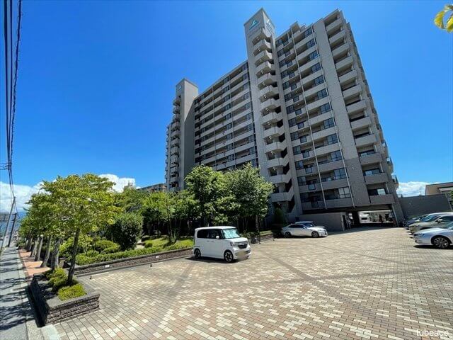 総戸数116戸のビッグコミュニティマンションです。