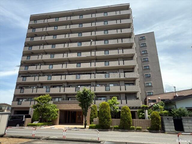建物全体が明るく、管理の行き届いた共用部からも丁寧な暮らしが伺えます。

