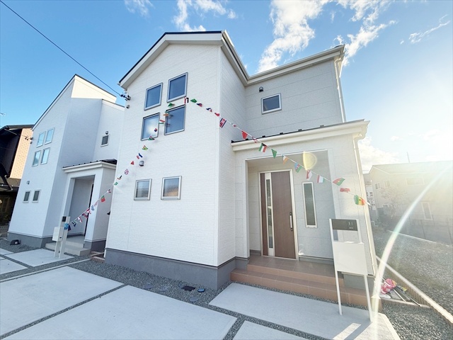 川中島町御厨1号棟新築住宅外観